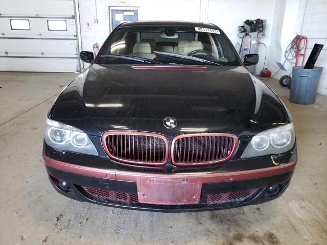 Photo 5 from auction – 2007 BMW 750 with VIN WBAHN83557DT70998