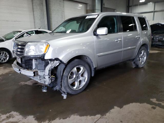 HONDA PILOT EXL 2014 with VIN 5FNYF4H50EB015213 - Photo from auction