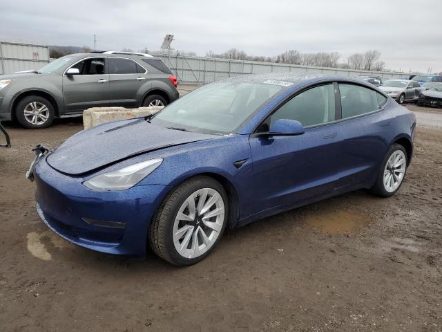 TESLA MODEL 3 2022 with VIN 5YJ3E1EA1NF372297 - Photo from auction