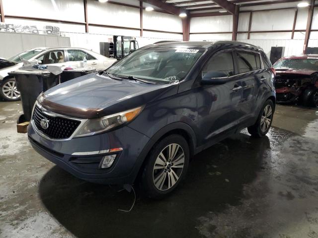 KIA SPORTAGE E 2016 with VIN KNDPC3ACXG7813475 - Photo from auction