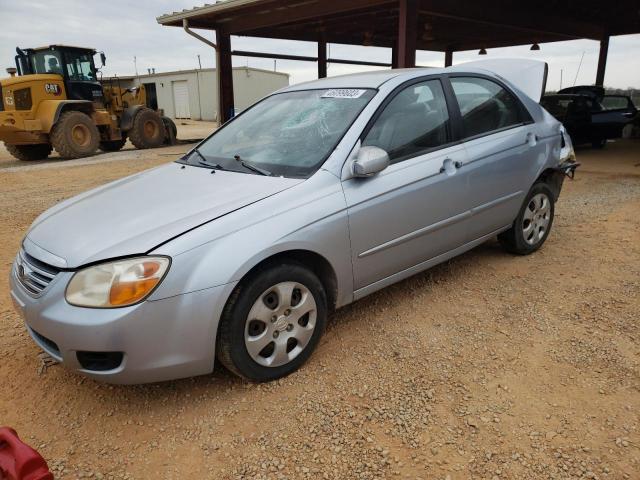 KIA SPECTRA EX 2007 with VIN KNAFE121575452270 - Photo from auction