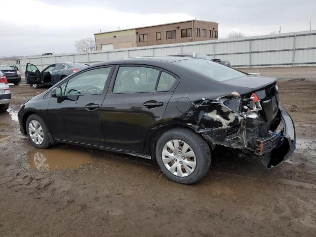 Photo 2 from auction – 2012 HONDA CIVIC LX with VIN 19XFB2F5XCE377448
