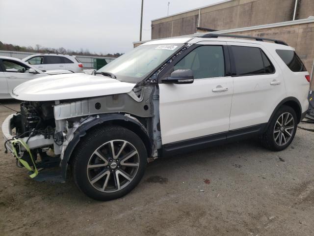 FORD EXPLORER X 2015 with VIN 1FM5K7D88FGA83438 - Photo from auction
