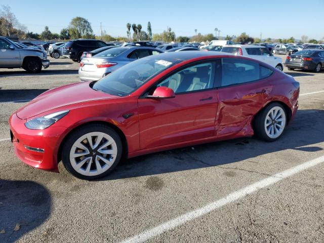 TESLA MODEL 3 2022 with VIN 5YJ3E1EBXNF145179 - Photo from auction