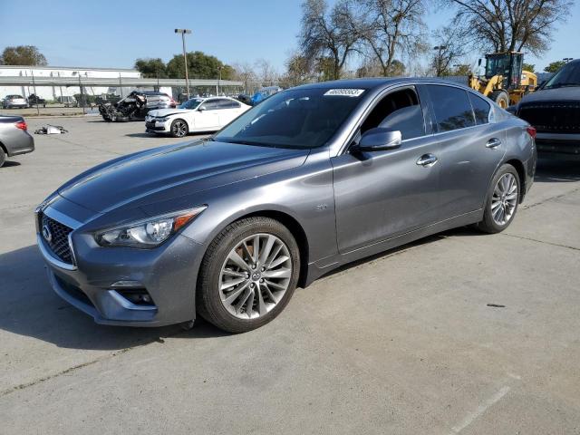 INFINITI Q50 2019 with VIN JN1EV7AP1KM511257 - Photo from auction