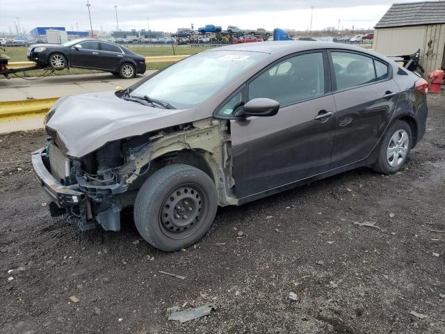 KIA FORTE LX 2017 with VIN 3KPFK4A73HE093428 - Photo from auction