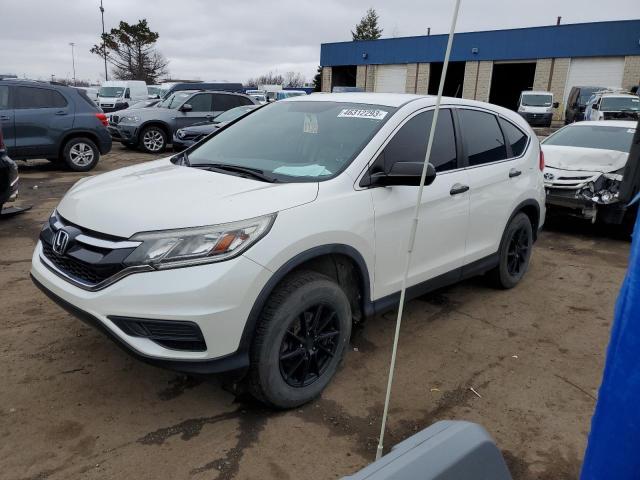 HONDA CR-V LX 2015 with VIN 5J6RM4H30FL025175 - Photo from auction