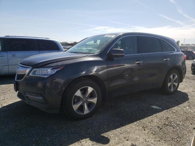 ACURA MDX 2014 with VIN 5FRYD4H20EB029459 - Photo from auction
