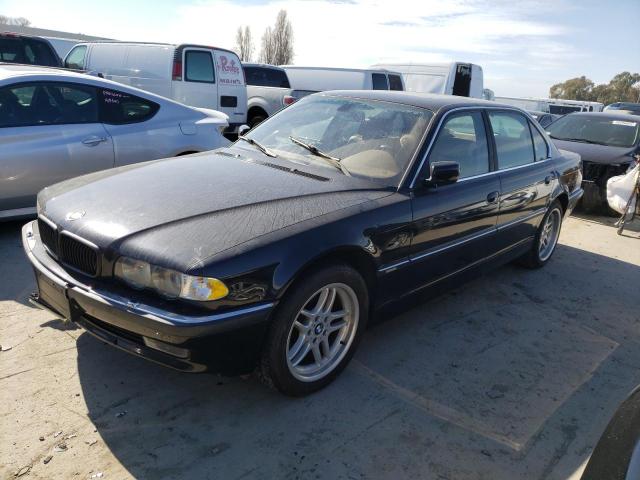 BMW 740 IL 2001 with VIN WBAGH83471DP26806 - Photo from auction