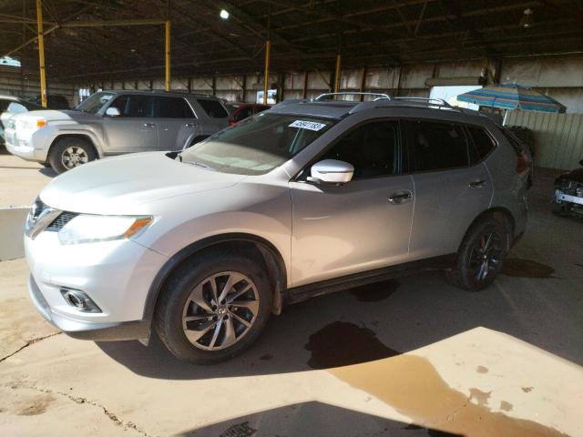 NISSAN ROGUE S 2016 with VIN 5N1AT2MT9GC733275 - Photo from auction