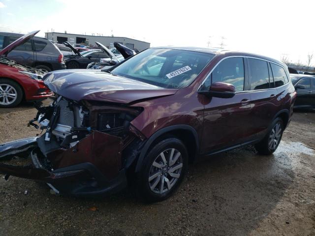 Photo 1 from auction – 2019 HONDA PILOT EXL with VIN 5FNYF6H50KB013095