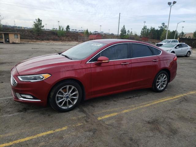 FORD FUSION SE 2017 with VIN 3FA6P0HD0HR339307 - Photo from auction
