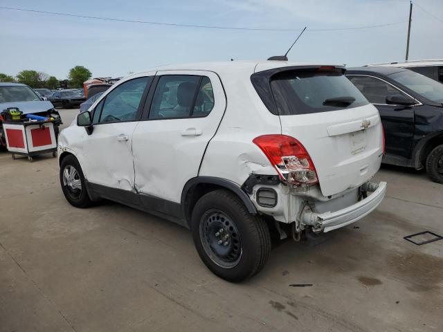Photo 2 from auction – 2016 CHEVROLET TRAX LS with VIN KL7CJKSB5GB656629