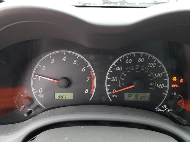 Photo 9 from auction – 2009 TOYOTA COROLLA BA with VIN JTDBL40E299081921