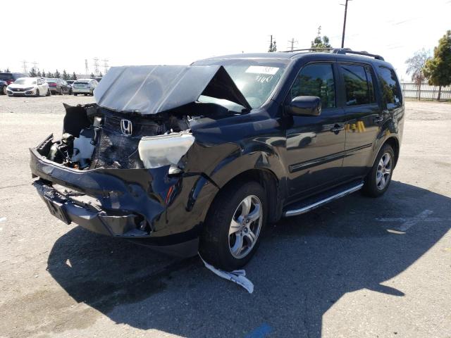 HONDA PILOT EXL 2012 with VIN 5FNYF3H67CB021915 - Photo from auction