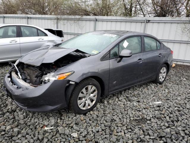 HONDA CIVIC LX 2012 with VIN 19XFB2F56CE342003 - Photo from auction