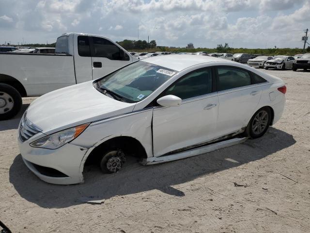 Photo 1 from auction – 2014 HYUNDAI SONATA GLS with VIN 5NPEB4AC0EH875184