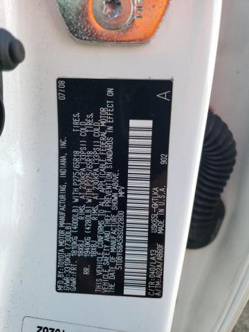 Photo 14 from auction – 2008 TOYOTA SEQUOIA LI with VIN 5TDBY68A58S022800