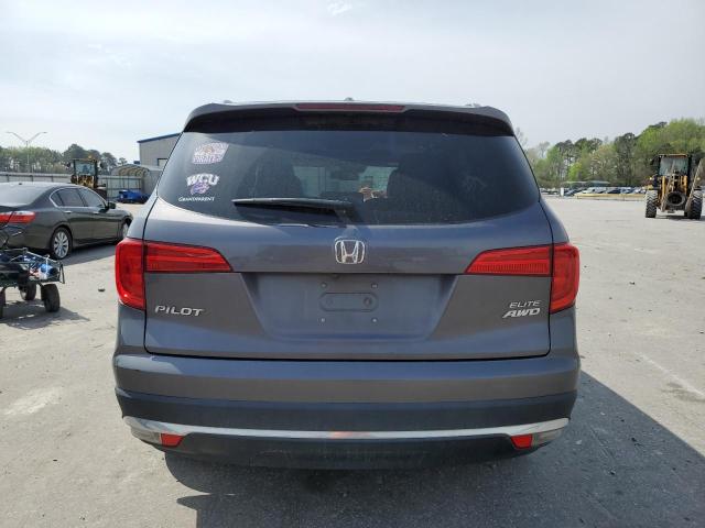 Photo 6 from auction – 2017 HONDA PILOT ELIT with VIN 5FNYF6H02HB036018