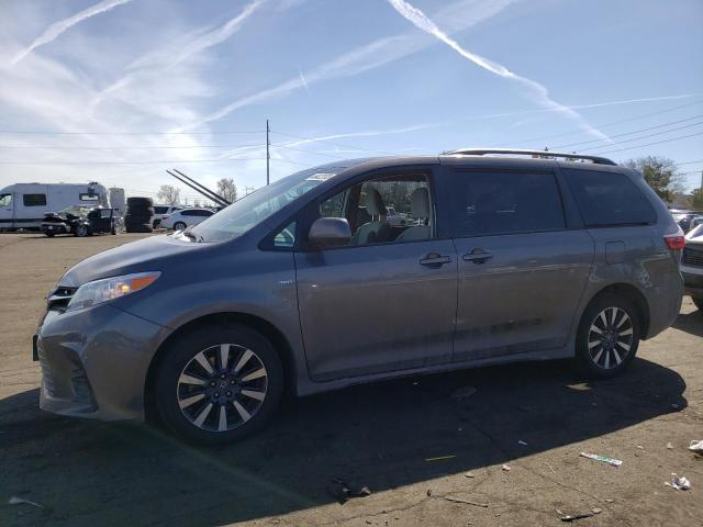 TOYOTA SIENNA LE 2020 with VIN 5TDJZ3DC0LS237945 - Photo from auction