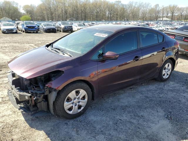 KIA FORTE LX 2018 with VIN 3KPFL4A74JE176286 - Photo from auction