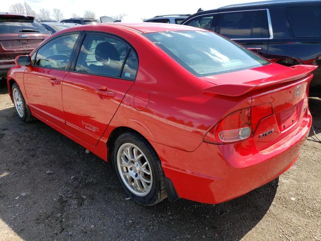 Photo 2 from auction – 2008 HONDA CIVIC SI with VIN 2HGFA55568H709629