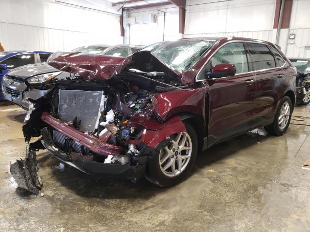 Photo 1 from auction – 2021 FORD EDGE SEL with VIN 2FMPK4J99MBA32961