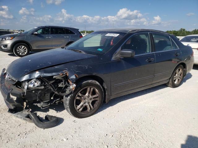 HONDA ACCORD SE 2007 with VIN JHMCM563X7C005097 - Photo from auction