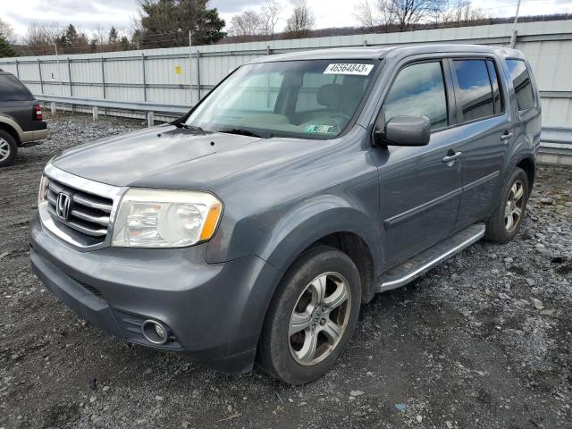 HONDA PILOT EXL 2013 with VIN 5FNYF4H56DB017031 - Photo from auction