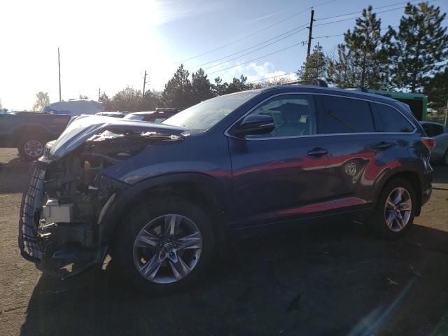TOYOTA HIGHLANDER 2016 with VIN 5TDDKRFH0GS265358 - Photo from auction