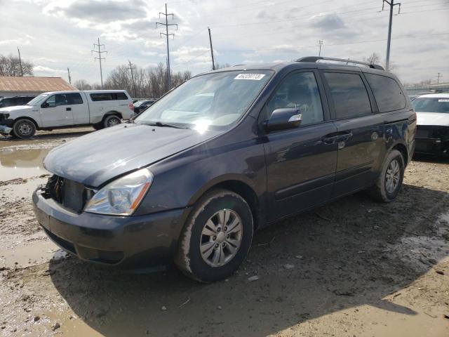 KIA SEDONA LX 2012 with VIN KNDMG4C72C6491542 - Photo from auction