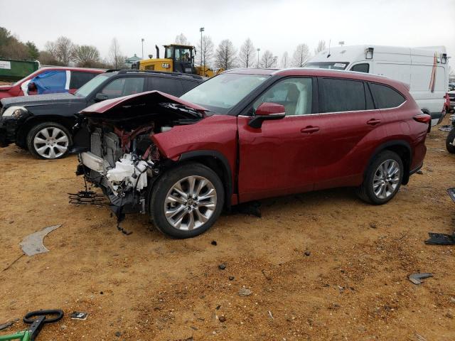 TOYOTA HIGHLANDER 2021 with VIN 5TDDZRBH1MS151348 - Photo from auction