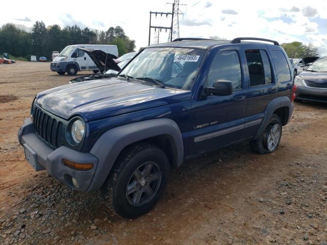 Photo 1 from auction – 2002 JEEP LIBERTY SP with VIN 1J8GL48K02W210352