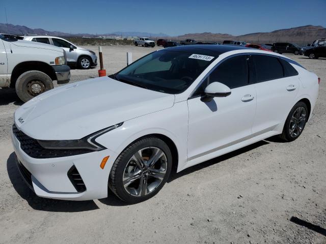 KIA K5 EX 2023 with VIN 5XXG34J27PG166697 - Photo from auction