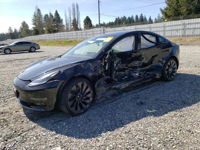 TESLA MODEL 3 2021 with VIN 5YJ3E1EC2MF054446 - Photo from auction