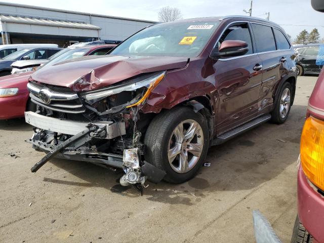 TOYOTA HIGHLANDER 2015 with VIN 5TDDKRFH8FS074186 - Photo from auction