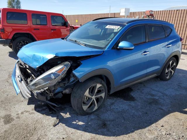HYUNDAI TUCSON LIM 2016 with VIN KM8J33A23GU192817 - Photo from auction