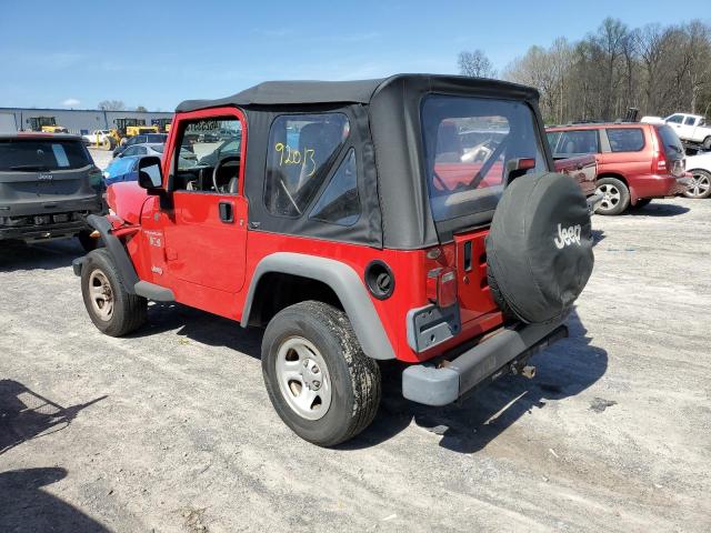 Photo 2 from auction – 2004 JEEP WRANGLER X with VIN 1J4FA39S24P731484