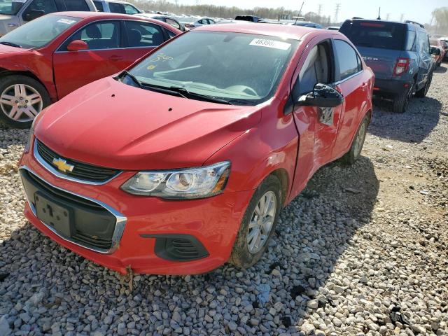 CHEVROLET SONIC LT 2017 with VIN 1G1JD5SH4H4109017 - Photo from auction