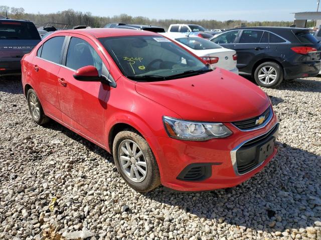 Photo 4 from auction – 2017 CHEVROLET SONIC LT with VIN 1G1JD5SH4H4109017