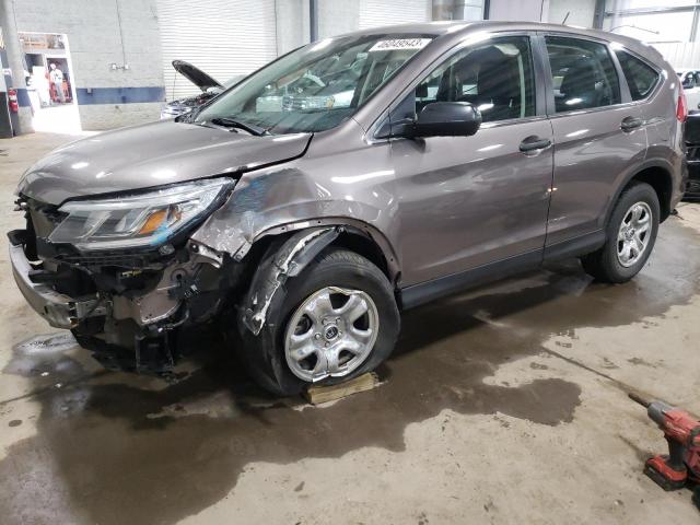 HONDA CR-V LX 2015 with VIN 5J6RM4H30FL127950 - Photo from auction