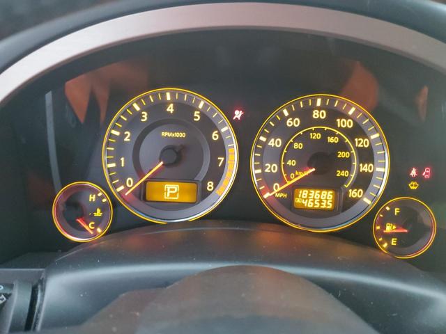Photo 9 from auction – 2006 INFINITI FX35 with VIN JNRAS08U56X100147