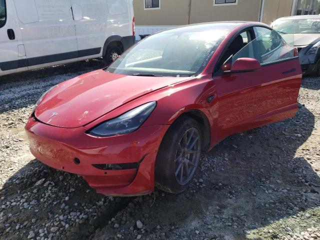 TESLA MODEL 3 2022 with VIN 5YJ3E1EA5NF186696 - Photo from auction