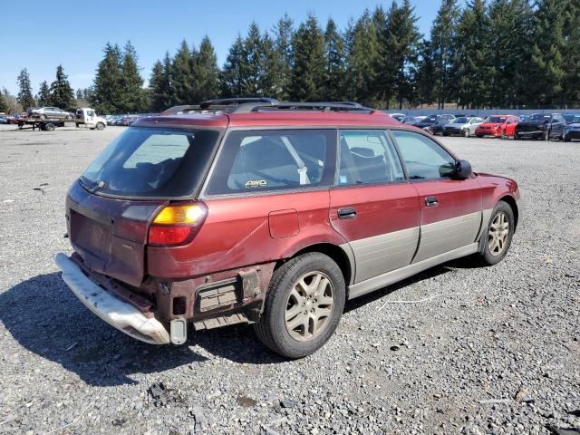 Photo 3 from auction – 2002 SUBARU LEGACY OUT with VIN 4S3BH665627640229