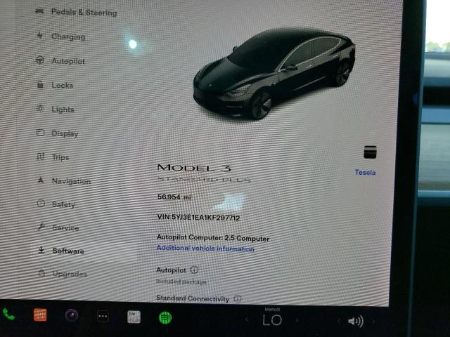 Photo 9 from auction – 2019 TESLA MODEL 3 with VIN 5YJ3E1EA1KF297712