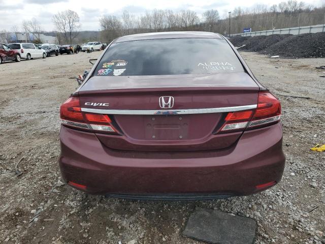 Photo 6 from auction – 2014 HONDA CIVIC EX with VIN 2HGFB2F82EH550558