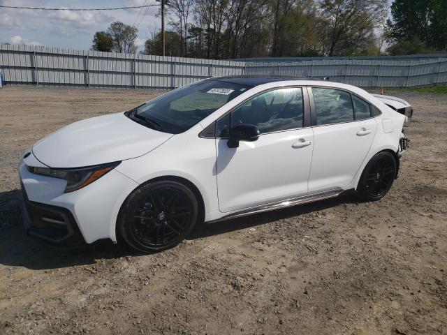 TOYOTA COROLLA SE 2021 with VIN 5YFS4MCE0MP072467 - Photo from auction
