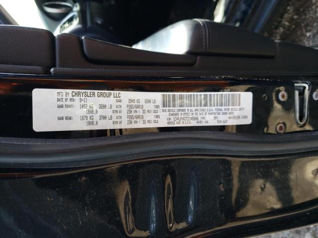 Photo 14 from auction – 2012 JEEP GRAND CHER with VIN 1C4RJFAG7CC145946