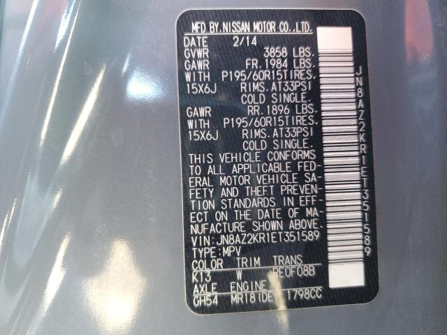 Photo 14 from auction – 2014 NISSAN CUBE S with VIN JN8AZ2KR1ET351589