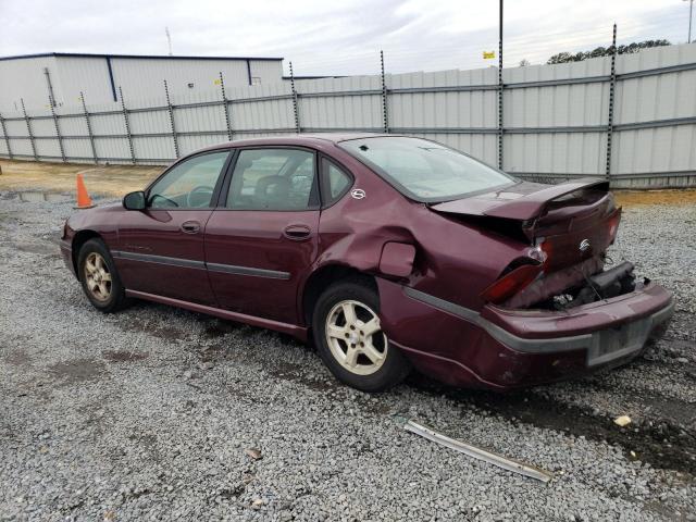 Photo 2 from auction – 2003 CHEVROLET IMPALA LS with VIN 2G1WH52K239252463